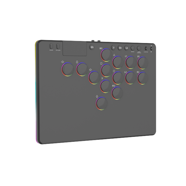 Arcade Stick 14Keys All-Button Controller Street Fight For PC/PS3/PS4/Switch/Steam