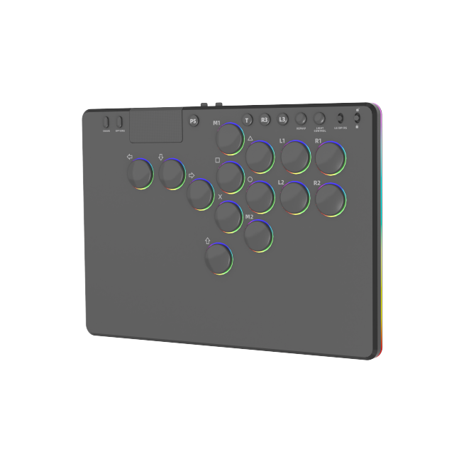 Arcade Stick 14Keys All-Button Controller Street Fight For PC/PS3/PS4/Switch/Steam