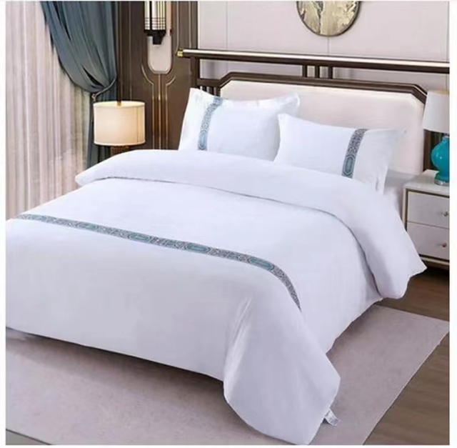 Gong satin cotton bed set supplies  (东莞市超白化工贸易有限公司)