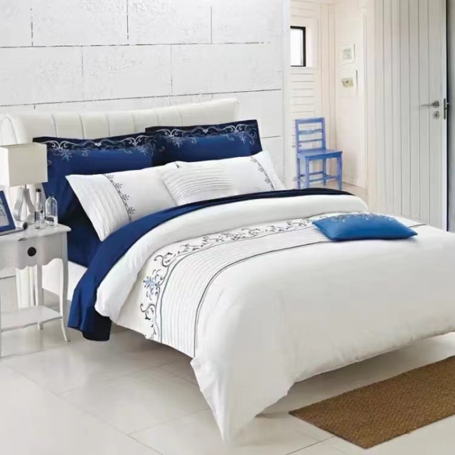 Gong satin cotton bed set supplies  (东莞市超白化工贸易有限公司)