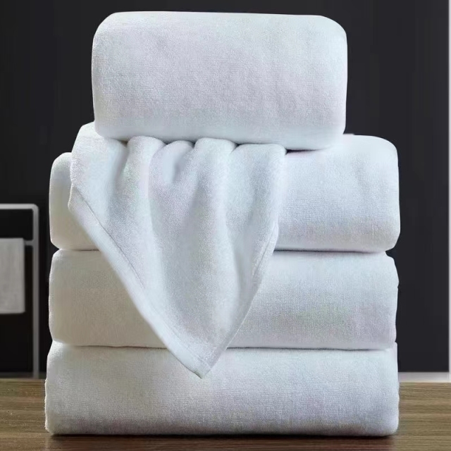 Environmental -friendly disinfection and hygiene hotels cotton towels  (东莞市超白化工贸易有限公司)