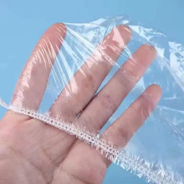 Environmental protection, deodorant, deodorant, dustproof, waterproof, oil -proof and anti -pollution, one -time new material thickened shower cap (东莞市超白化工贸易有限公司)