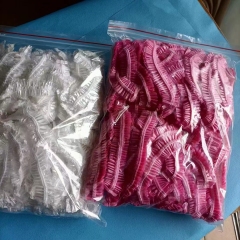 Environmental protection, deodorant, deodorant, dustproof, waterproof, oil -proof and anti -pollution, one -time new material thickened shower cap (东莞市超白化工贸易有限公司)