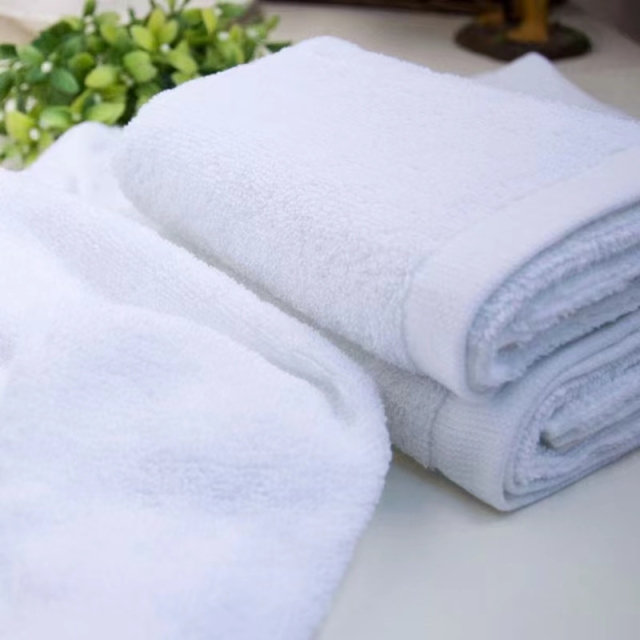 Environmental -friendly disinfection and hygiene hotels cotton towels  (东莞市超白化工贸易有限公司)