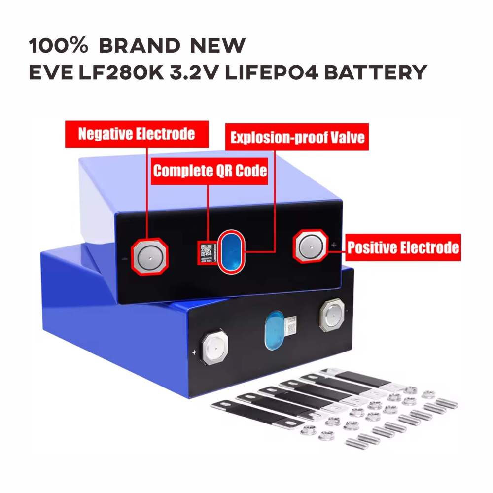 EVE LF280k - 3.2v 280ah Prismatic Lifepo4 Battery Cell