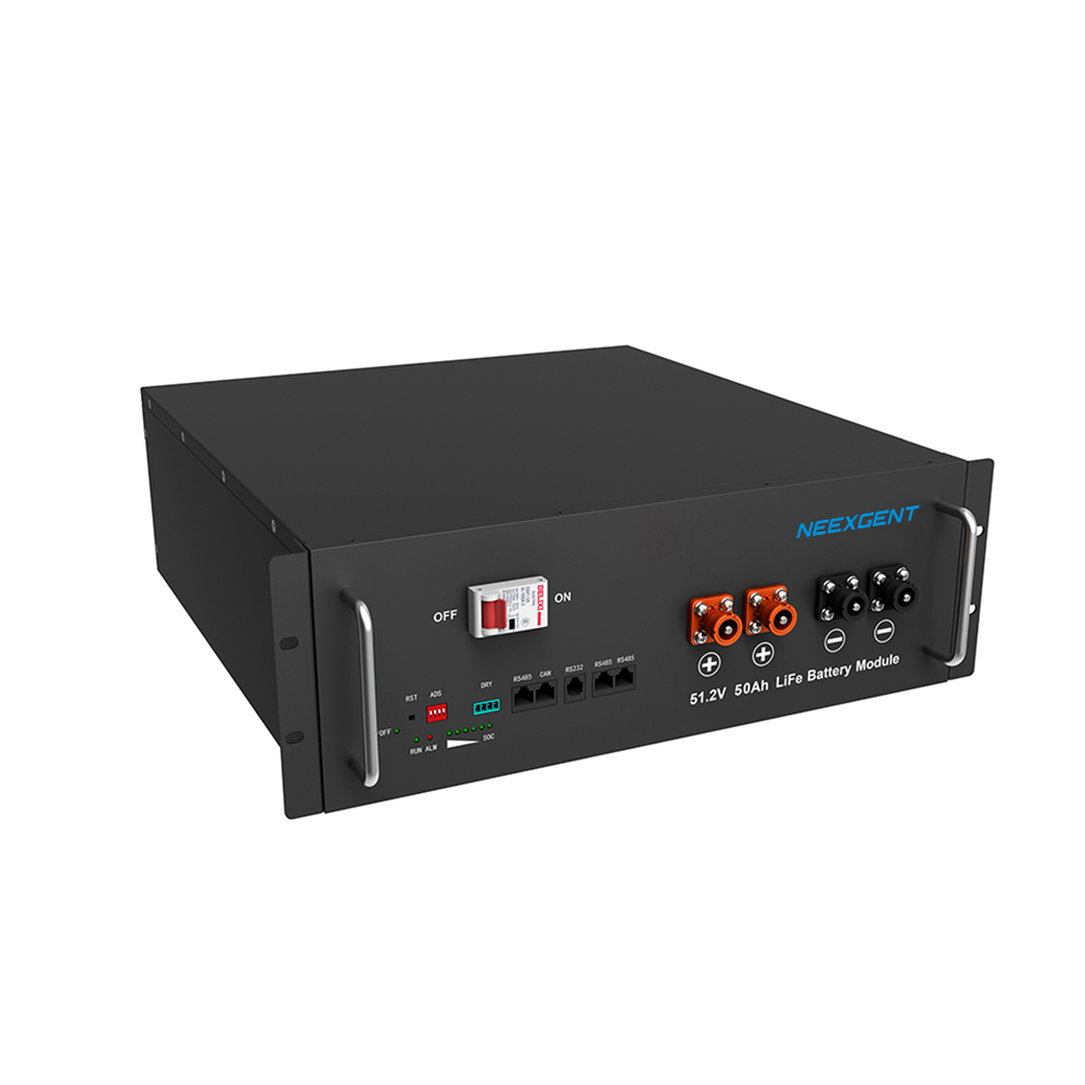 Server Rack Battery 48V 200Ah 5KWH 10KWH Neexgentsolar Lithium Ion Battery Deep Cycle Solar Home Storage With BMS