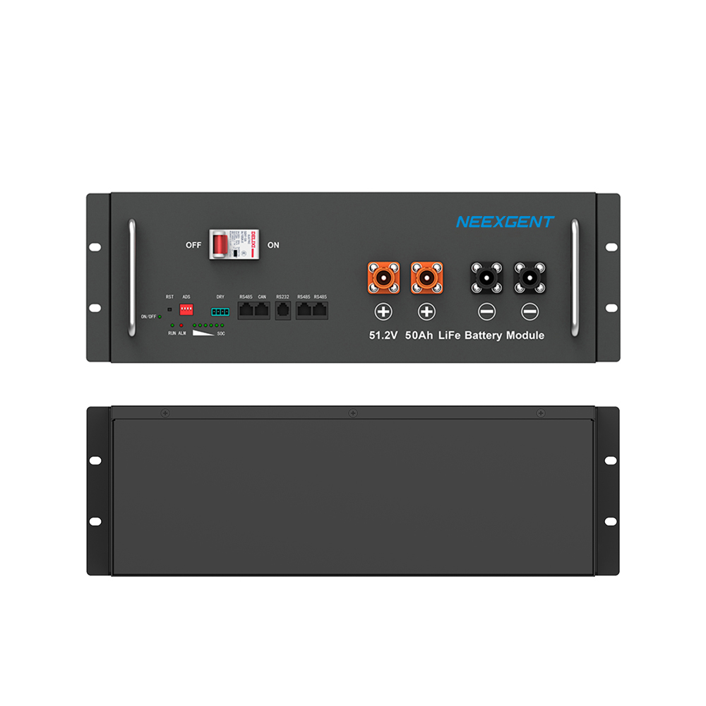 Server Rack Battery 48V 200Ah 5KWH 10KWH Neexgentsolar Lithium Ion Battery Deep Cycle Solar Home Storage With BMS