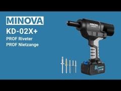KD-02X+ Akku-Bürstenloses Nietwerkzeug
