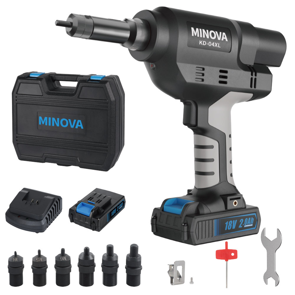 M3-M12铆螺母18V无刷铆接工具