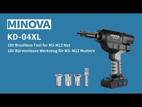 M3-M12铆螺母18V无刷铆接工具