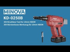 KD-0250B 36V Brushless Tool for 10mm KBOM