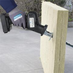 MINOVA cordless saber saw for cutting mineral wool