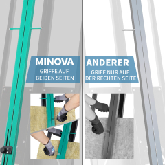 MINOVA insulation cutter stand for mineral wool, wood-fiber boards