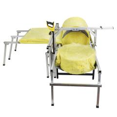 designed for cutting rockwool, clamping felt, or similar soft materials