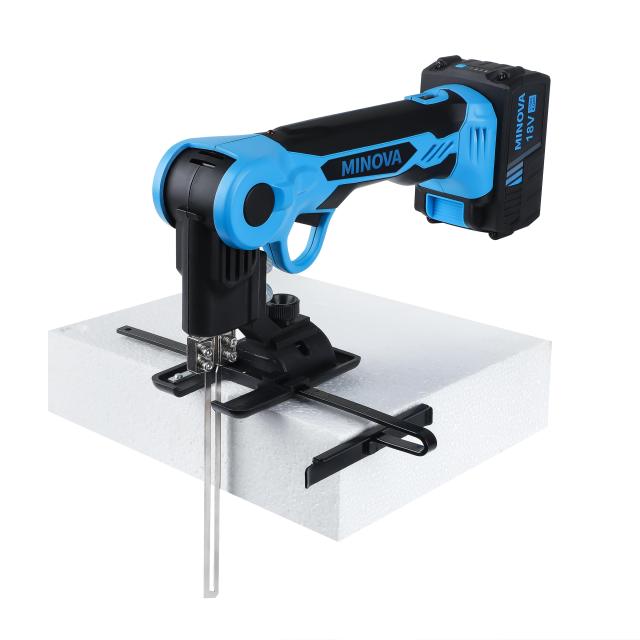 MINOVA Cordless rotatable hot knife foam cutter with air-cooling