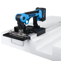 MINOVA Cordless rotatable hot knife foam cutter with air-cooling