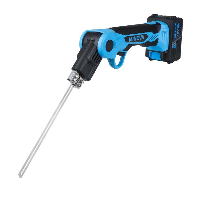 MINOVA Cordless rotatable hot knife foam cutter with air-cooling
