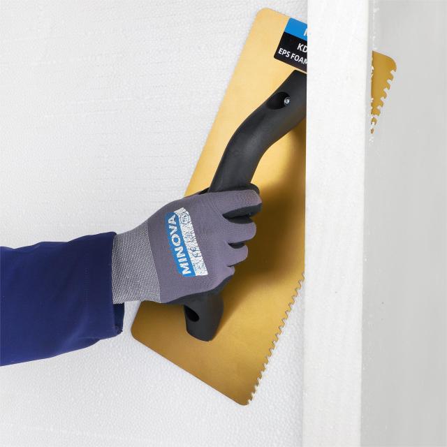 MINOVA rasp for grinding roughening eifs eps foam walls