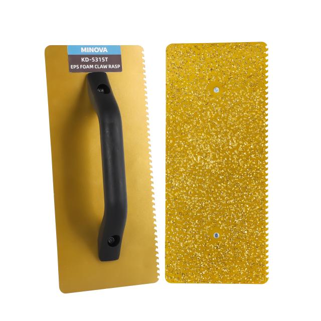 MINOVA rasp for grinding roughening eifs eps foam walls