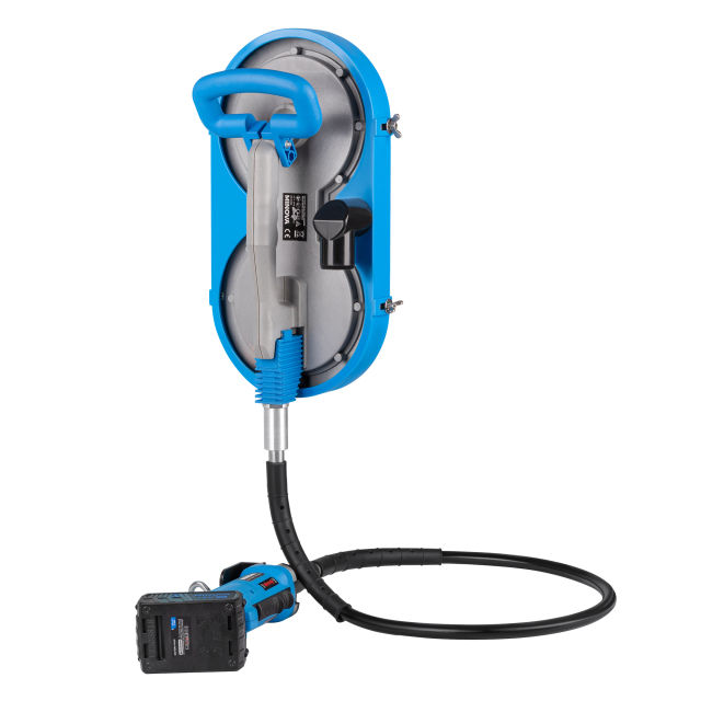 MINOVA dual disc sander for rasping eifs eps foam wall