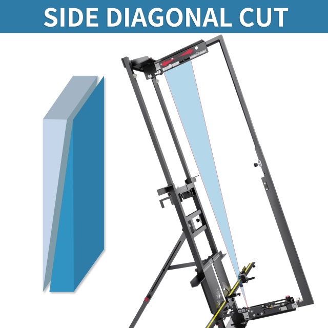 MINOVA Styroporschneider Alucutter Profi 260 Watt, 1.350mm freistehend Komplettes Set