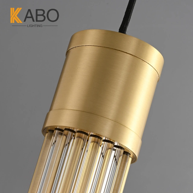 Brass bedroom lamps luxury from custom pendant manufacturer zhongshan supplier