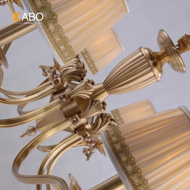 Good quality French classic simple living room dining room indoor home decoration pendant lights chandelier