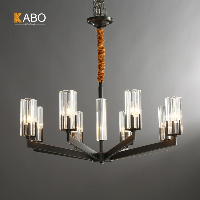 High quality postmodern living room dining room hotel home ceilings pendant lighting gold brass crystal chandelier luxury lights