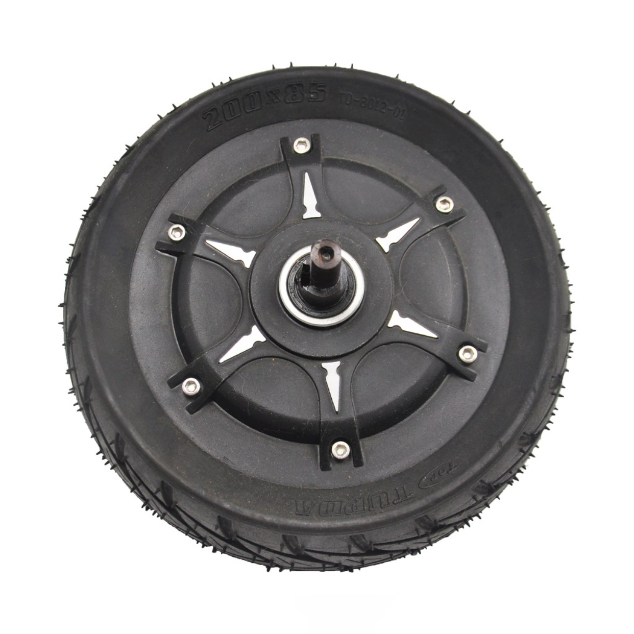 8-Inch Wheel Hub Motor, 48V 1000W, 200x85mm, Single or Dual Shaft, for Electric Scooter Engines