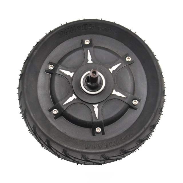 8-Inch Wheel Hub Motor, 48V 1000W, 200x85mm, Single or Dual Shaft, for Electric Scooter Engines