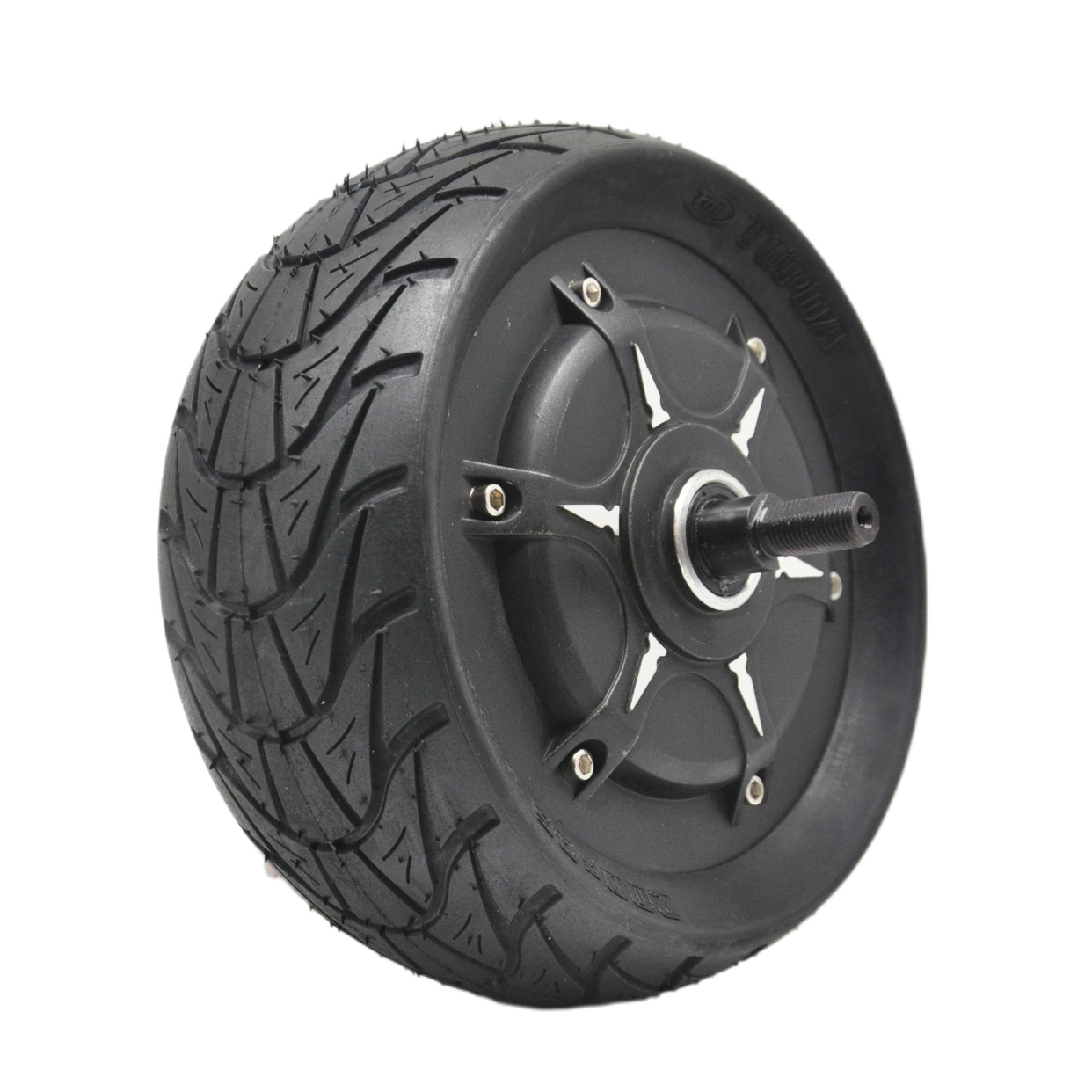 8-Inch Wheel Hub Motor, 48V 1000W, 200x85mm, Single or Dual Shaft, for Electric Scooter Engines
