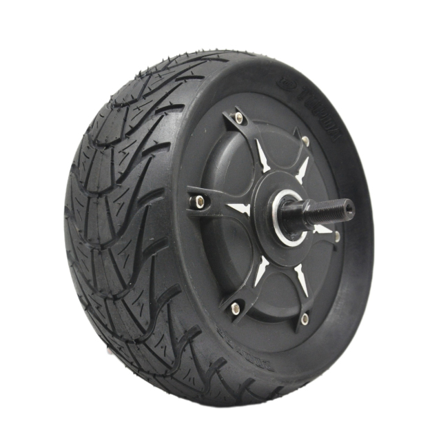 8-Inch Wheel Hub Motor, 48V 1000W, 200x85mm, Single or Dual Shaft, for Electric Scooter Engines