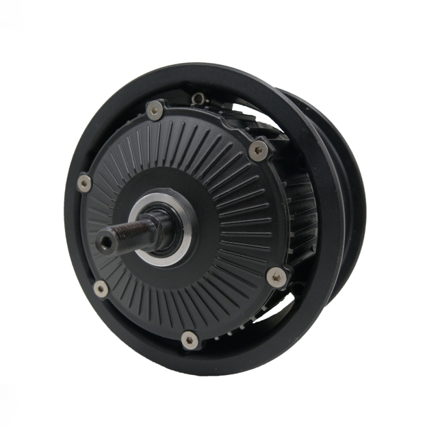 8.5-Inch 2000W Brushless Gearless Electric Scooter Hub Motor (48-72V, Single/Dual Shaft)