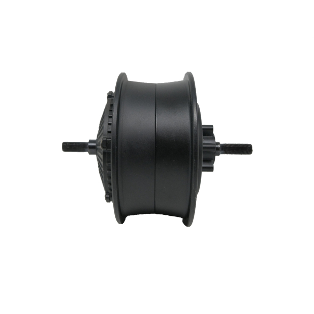 8.5-Inch 2000W Brushless Gearless Electric Scooter Hub Motor (48-72V, Single/Dual Shaft)