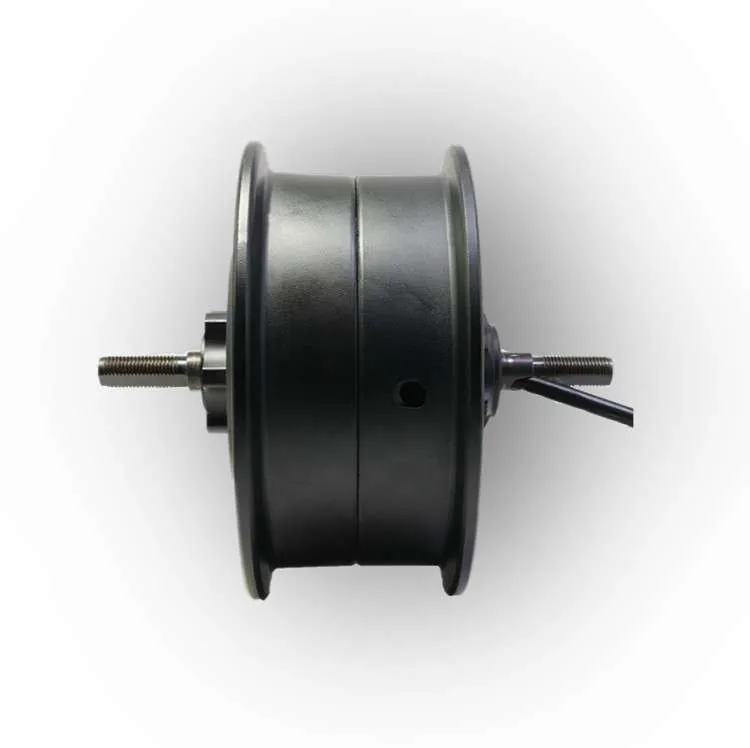 4000w 130km/h detached rim 11 inch scooter motor 60-120V