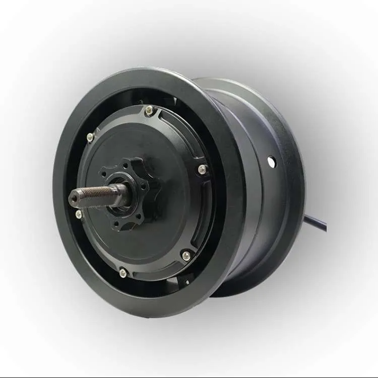 4000w 130km/h detached rim 11 inch scooter motor 60-120V