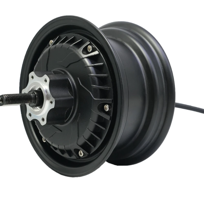 10-Inch Fat Tire Electric Scooter Motor, Tubeless Tire, 3500W, 60-120V, Top Speed 100 km/h