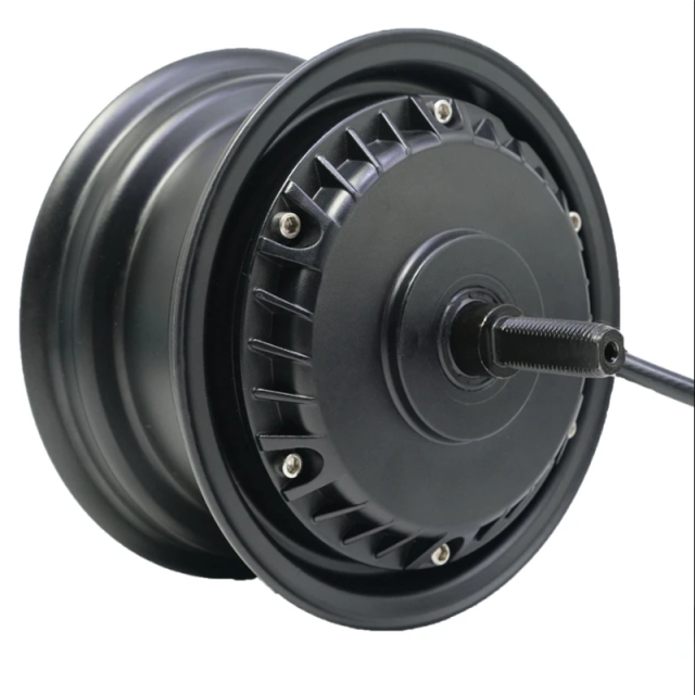 10-Inch Fat Tire Electric Scooter Motor, Tubeless Tire, 3500W, 60-120V, Top Speed 100 km/h
