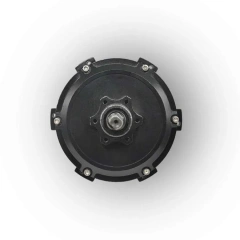 6000w tubeless detached rim scooter motor 170km/h 60-120v 75mm height magnetics