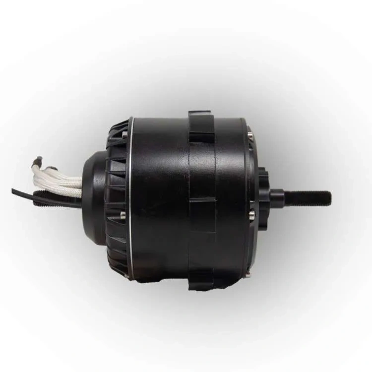 6000w tubeless detached rim scooter motor 170km/h 60-120v 75mm height magnetics