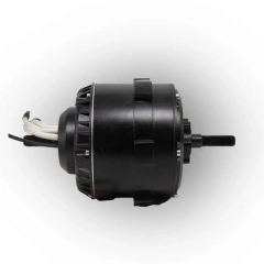 6000w tubeless detached rim scooter motor 170km/h 60-120v 75mm height magnetics