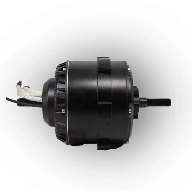 6000w tubeless detached rim scooter motor 170km/h 60-120v 75mm height magnetics