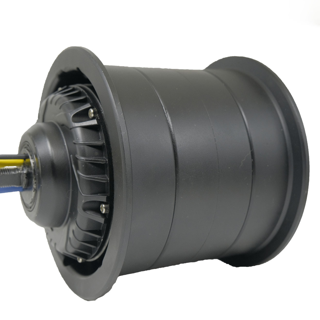 11-Inch Wide Split Motor, 130mm Magnet, 8000W High-Performance Single/Dual Shaft Electric Scooter Engine