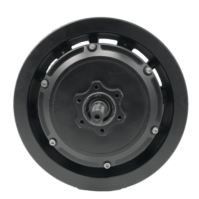 11-Inch Wide Split Motor, 130mm Magnet, 8000W High-Performance Single/Dual Shaft Electric Scooter Engine