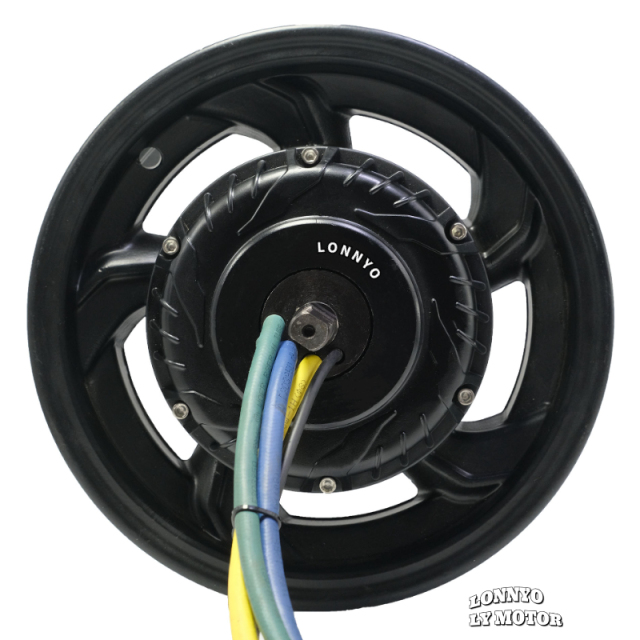 12 Inch High-Power Scooter Motor, 4000W, Fast Speed, 60-120V