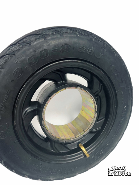 High-performance 12-inch scooter motor, 3500W, 120km/h top speed, 54-120V, 70Nm torque