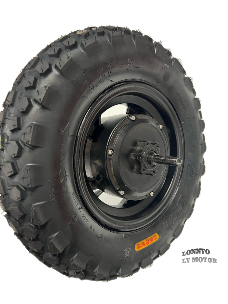 High-performance 12-inch scooter motor, 3500W, 120km/h top speed, 54-120V, 70Nm torque