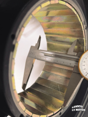 High-performance 12-inch scooter motor, 3500W, 120km/h top speed, 54-120V, 70Nm torque