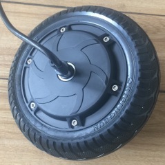 6.5 inch brushless gear motor baby carriage robot handling equipment large torque non-marking wear-resistant tire