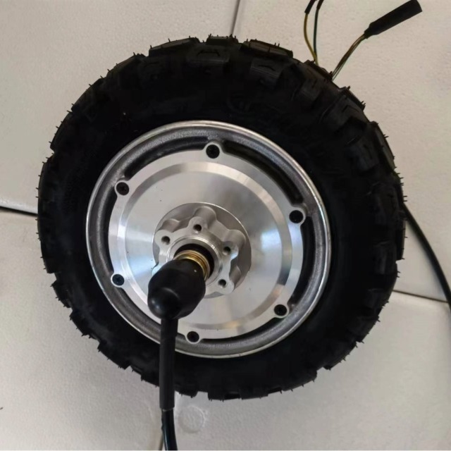 10 inch brushless gear hub motor for transport vehicle motor off-road grass anti-skid large torque encoder